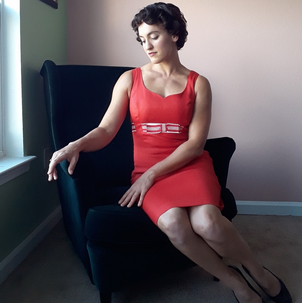 Vintage Wiggle Dress